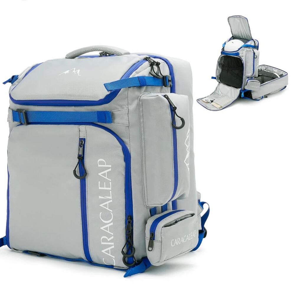 Caracaleap 61L Large Capacity & Multi-functional Storage for Snow Sports